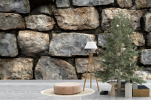 Load image into Gallery viewer, 3D Stone Wall Texture Mural - Modern Rustic Wall Art - Stylish Home Decor Gift for Birthdays, Holidays, or Housewarming