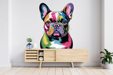 Load image into Gallery viewer, French bulldog Dog wall decal Dog decor Dog wall art Decal Dog Lover Animals anime decal Dog Bathroom Wall Decals Stickers Vinyl 762RS