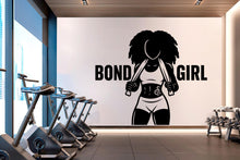 Load image into Gallery viewer, Gym Wall Decal Home Gym Girl Power fitness Quote Decor Workout Art Vinyl Gym Wall Stickers Bedroom Gym Workout Motivation Crossfit 763RS