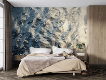 Load image into Gallery viewer, 3D Water Reflection Texture Wallpaper – Modern Abstract Flowing Design Wall Mural – Calming Stylish Bedroom Wallpaper – Luxury 3D Wall Decor