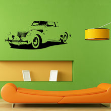 Load image into Gallery viewer, Car Vehicle Automobile Retro Old School Hot Rod Wall Sticker Vinyl Mural Decal Home House Apartment Art Decor FREE SHIPPING L003