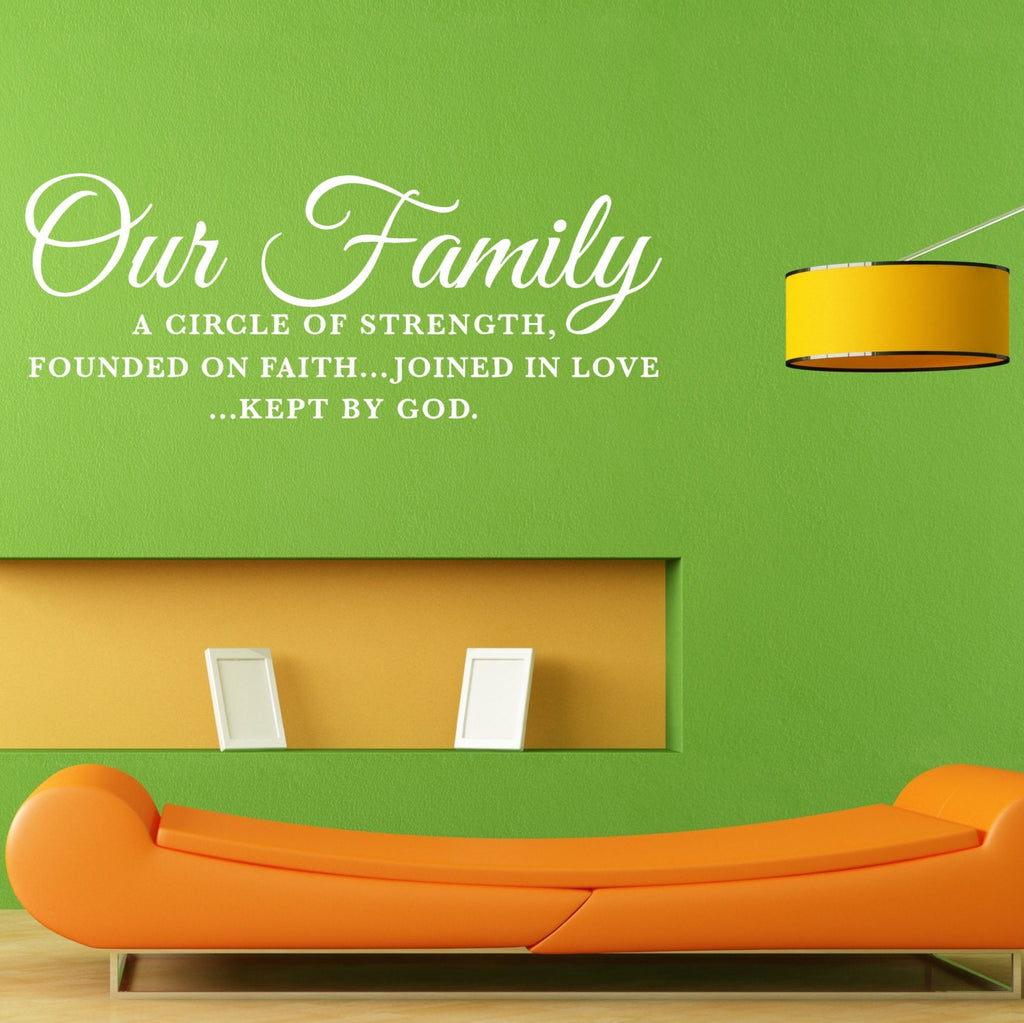 Love Family Friends Happy Joy Quote Wall Sticker Vinyl Mural Decal Home House Apartment Art Decor FREE SHIPPING L009