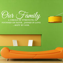 Load image into Gallery viewer, Love Family Friends Happy Joy Quote Wall Sticker Vinyl Mural Decal Home House Apartment Art Decor FREE SHIPPING L009
