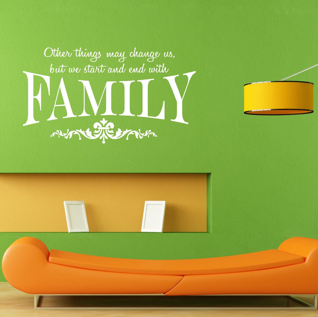 Love Family Friends Happy Joy Quote Wall Sticker Vinyl Mural Decal Home House Apartment Art Decor FREE SHIPPING L010