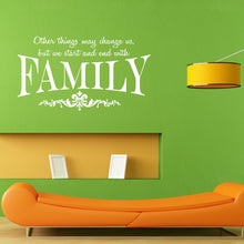 Load image into Gallery viewer, Love Family Friends Happy Joy Quote Wall Sticker Vinyl Mural Decal Home House Apartment Art Decor FREE SHIPPING L010
