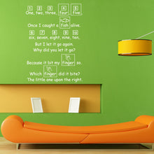 Load image into Gallery viewer, Kids Baby Nursery Rhymes Wall Sticker Vinyl Mural Decal Home House Apartment Art Decor FREE SHIPPING L016