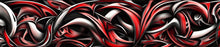 Load image into Gallery viewer, Red Black Floral Abstract Wrap for Tesla Cybertruck Custom Vinyl Vehicle Wrap with Futuristic Swirl Design – Artistic Gift for Tesla Owners