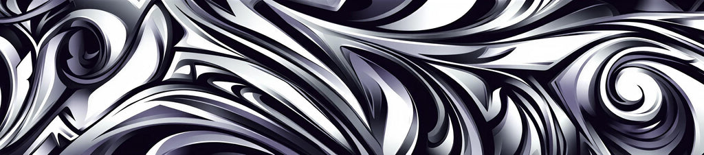 Black Silver Swirl Truck Wrap – Custom Vinyl Full-Body Wrap for Lifted Pickup – Red Accents – Artistic Spiral Design – Bold Gift for Truck