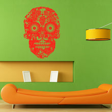 Load image into Gallery viewer, Gamble Gambling Playing Cards Dice Skull Skeletal Skeleton Wall Sticker Vinyl Mural Decal Home House Apartment Art Decor FREE SHIPPING L042
