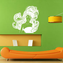 Load image into Gallery viewer, Hair Style Nail Beauty Beautiful Salon Spa Shop Barbershop Wall Sticker Vinyl Mural Decal Home House Apartment Art Decor FREE SHIPPING L039