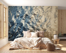 Load image into Gallery viewer, 3D Water Reflection Texture Wallpaper – Modern Abstract Flowing Design Wall Mural – Calming Stylish Bedroom Wallpaper – Luxury 3D Wall Decor
