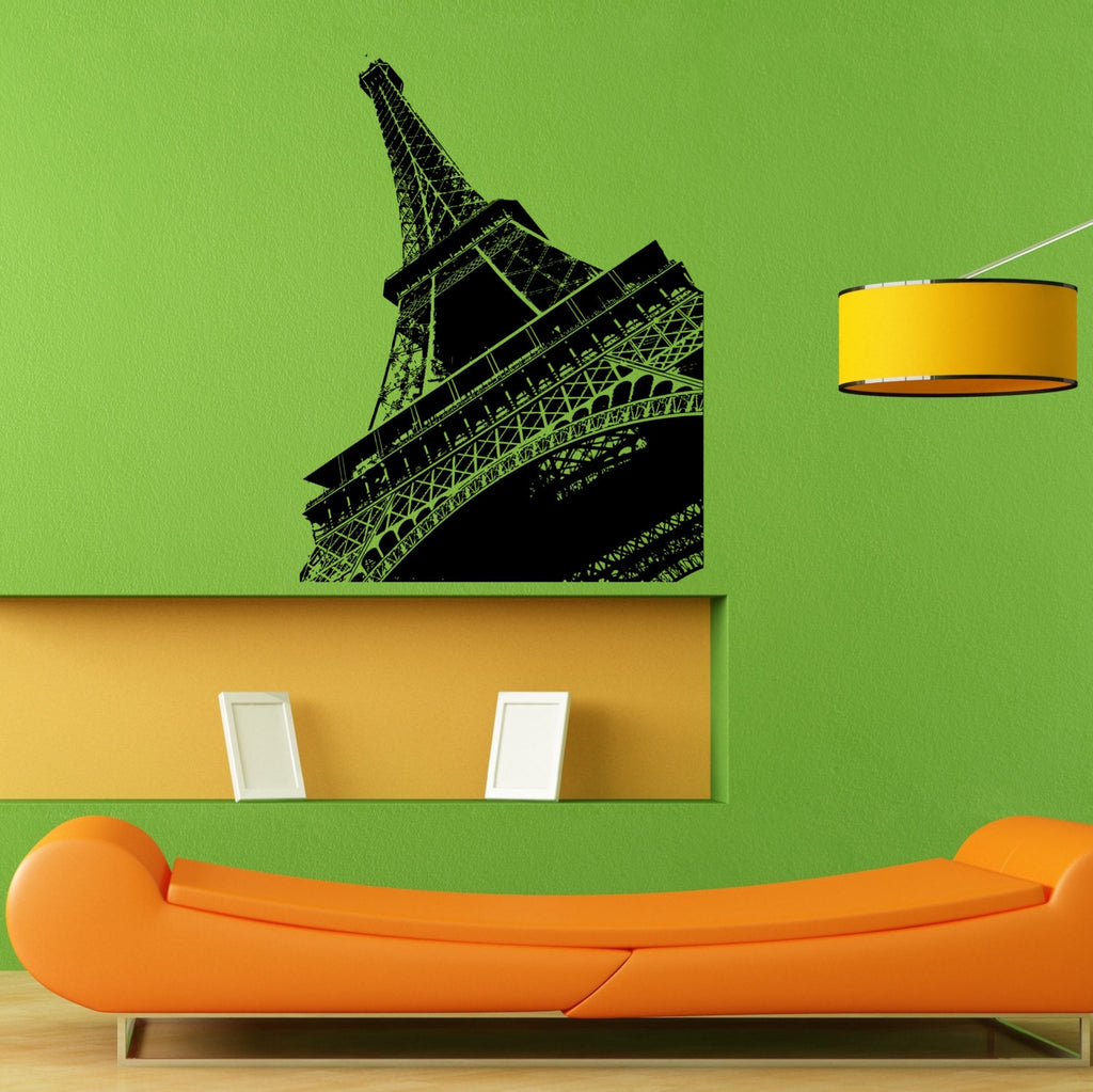 Eiffel Tower Paris City France Monument Wall Sticker Vinyl Mural Decal Home House Apartment Art Decor FREE SHIPPING L052