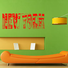 Load image into Gallery viewer, New York Ny City Skyline Wall Sticker Vinyl Mural Decal Home House Apartment Art Decor FREE SHIPPING L056