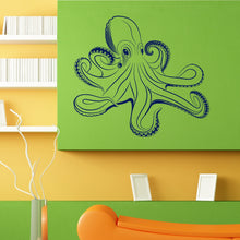 Load image into Gallery viewer, Octopus Sea Ocean Creature Wall Sticker Vinyl Mural Decal Home House Apartment Art Decor FREE SHIPPING L076