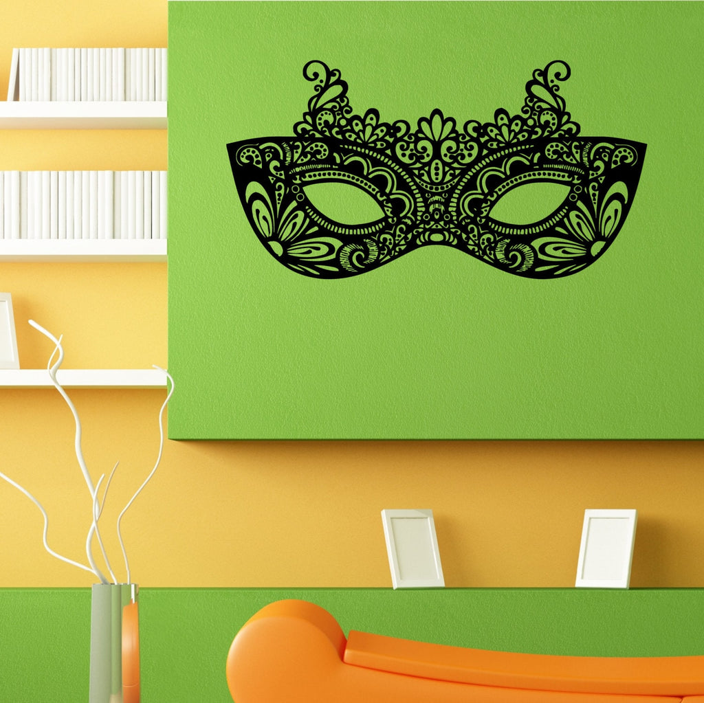 Masquerade Mask Wall Sticker Vinyl Mural Decal Home House Apartment Art Decor FREE SHIPPING L083