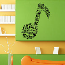 Load image into Gallery viewer, Music Note Theme Wall Sticker Vinyl Mural Decal Home House Apartment Art Decor FREE SHIPPING L095