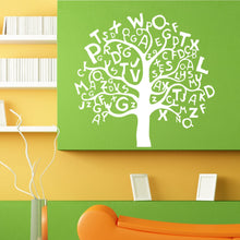 Load image into Gallery viewer, Alphabet Tree Kids Nursery Wall Sticker Vinyl Mural Decal Home House Apartment Art Decor FREE SHIPPING L099