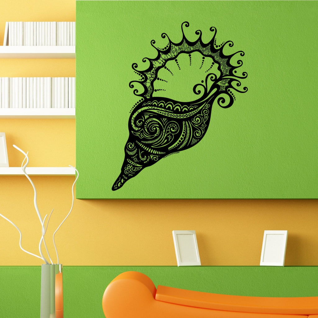 Sea Shell Ocean Creature Wall Sticker Vinyl Mural Decal Home House Apartment Art Decor FREE SHIPPING L078