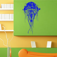 Load image into Gallery viewer, Jellyfish Sea Ocean Creature Wall Sticker Vinyl Mural Decal Home House Apartment Art Decor FREE SHIPPING L082