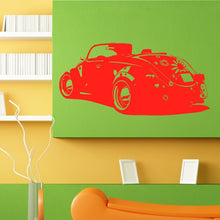 Load image into Gallery viewer, Nice Car With Flowers Wall Sticker Vinyl Mural Decal Home House Apartment Art Decor FREE SHIPPING L085