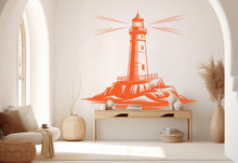Load image into Gallery viewer, Lighthouse Wall Decal Lighthouse Wall Art Decor Lighthouse Wall Decal Gifts Sea Lighthouse Ocean Wall Sticker Lighthouse Wall Decal 776RS