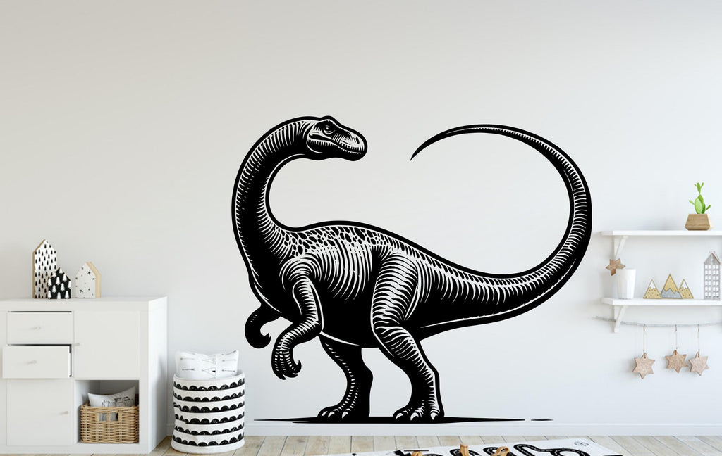 Dinosaur wall decor Custom T-rex art decal Dinosaur Personalized Room Gifts Bedroom Nursery kids room Wall Art Decals Kids Stickers 112DE