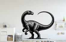 Load image into Gallery viewer, Dinosaur wall decor Custom T-rex art decal Dinosaur Personalized Room Gifts Bedroom Nursery kids room Wall Art Decals Kids Stickers 112DE