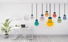 Load image into Gallery viewer, Circuit Light Teamwork Office Decor Business Office Decor Office Supplies Wall stickers Office Wall Art Gifts Office Motivation Vinyl 806RS