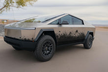 Load image into Gallery viewer, Cybertruck Mud Splatter Vinyl Wrap – Matte Black Off-Road Dirt Effect Side Decal – Custom Wrap for Tesla Truck – Unique Gift for Tech
