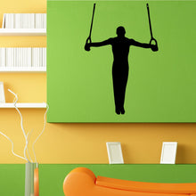 Load image into Gallery viewer, Gymnast Athlete Olympic Sport Wall Sticker Vinyl Mural Decal Home House Apartment Art Decor FREE SHIPPING L103