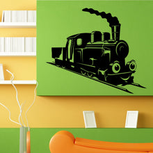 Load image into Gallery viewer, Train Locomotive Baby Kids Nursery Design Wall Sticker Vinyl Mural Decal Home House Apartment Art Decor FREE SHIPPING L112