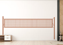 Load image into Gallery viewer, Custom Volleyball Net Wall Decal | Sporty Home Decor | Volleyball Room Decor | Vinyl Wall Art for Sports Lovers Unique Volleyball Gift 813RS