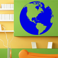 Load image into Gallery viewer, Earth Globe Planet Map Nature Design Wall Sticker Vinyl Mural Decal Home House Apartment Art Decor FREE SHIPPING L126