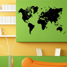 Load image into Gallery viewer, Earth Globe World Map Design Wall Sticker Vinyl Mural Decal Home House Apartmnet Art Decor FREE SHIPPING L128