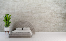 Load image into Gallery viewer, Neutral Textured Wallpaper Mural With Knitted Fabric Look | Cozy 3D Linen Style Wall Art For Beach House Bedroom | Minimalist Peel And Stick