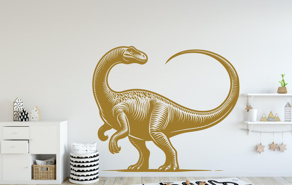 Dinosaur wall decor Custom T-rex art decal Dinosaur Personalized Room Gifts Bedroom Nursery kids room Wall Art Decals Kids Stickers 112DE