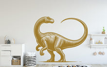 Load image into Gallery viewer, Dinosaur wall decor Custom T-rex art decal Dinosaur Personalized Room Gifts Bedroom Nursery kids room Wall Art Decals Kids Stickers 112DE