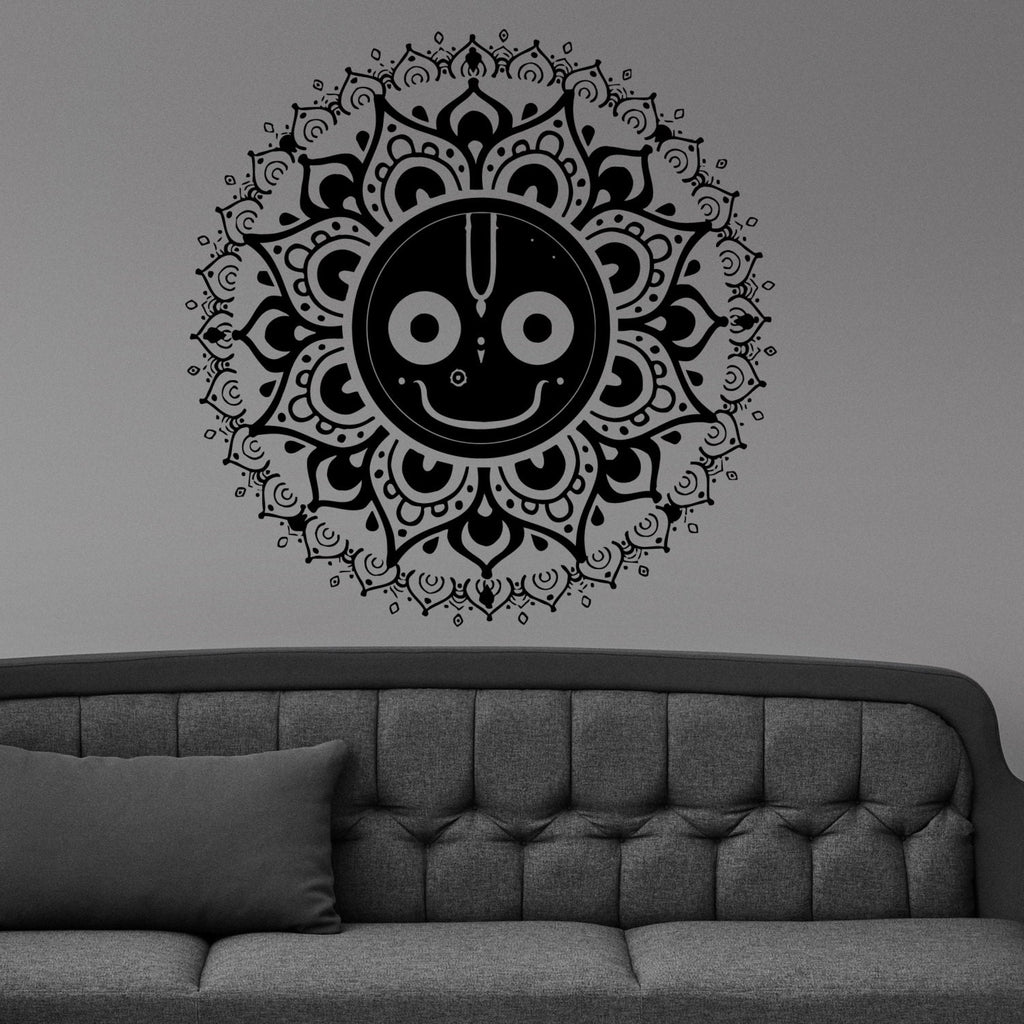 Yantra Mystical Diagram Amulet Meditation Tantra Wall Sticker Vinyl Mural Decal Home House Art Decor FREE SHIPPING L147