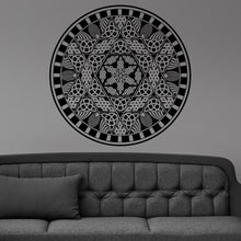 Load image into Gallery viewer, Yantra Mystical Diagram Amulet Meditation Tantra Wall Sticker Vinyl Mural Decal Home House Art Decor FREE SHIPPING L148