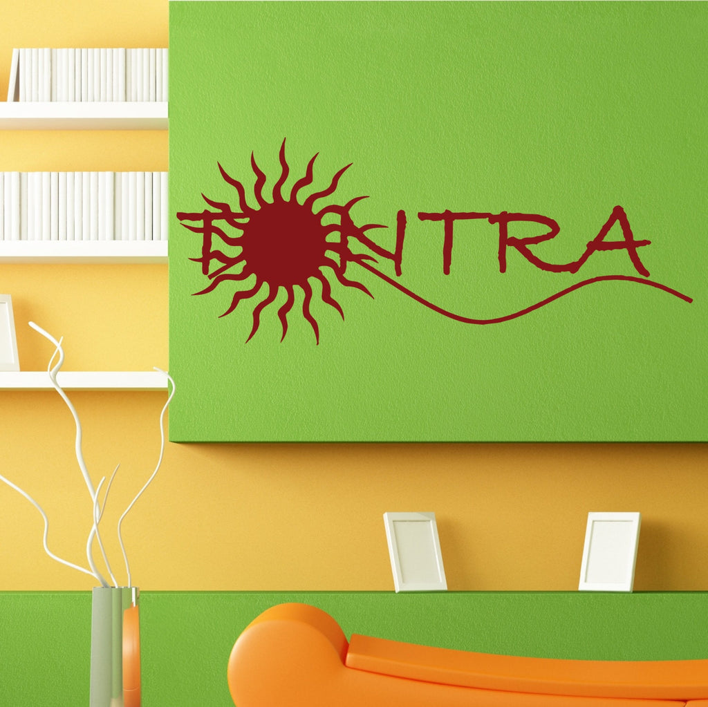 Tantra Lotus Flower Design Wall Sticker Vinyl Mural Decal Home House Apartment Art Decor FREE SHIPPING L150
