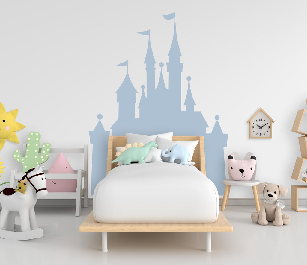 Big Castle Wall Decal Home Headboard, Boho Wall Decal, Bed Headboard Sticker, Headboard Wall Decal, Arch Wall Decal, Nursery 857RS