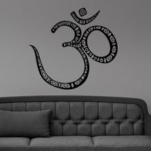 Load image into Gallery viewer, Om Peace Yoga Symbol Wall Sticker Vinyl Mural Decal Home House Art Decor FREE SHIPPING L169