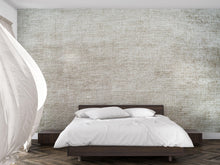 Load image into Gallery viewer, Neutral Textured Wallpaper Mural With Knitted Fabric Look | Cozy 3D Linen Style Wall Art For Beach House Bedroom | Minimalist Peel And Stick