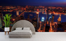 Load image into Gallery viewer, New York Cityscape Wallpaper Mural: 3D Peel and Stick Wall Decor