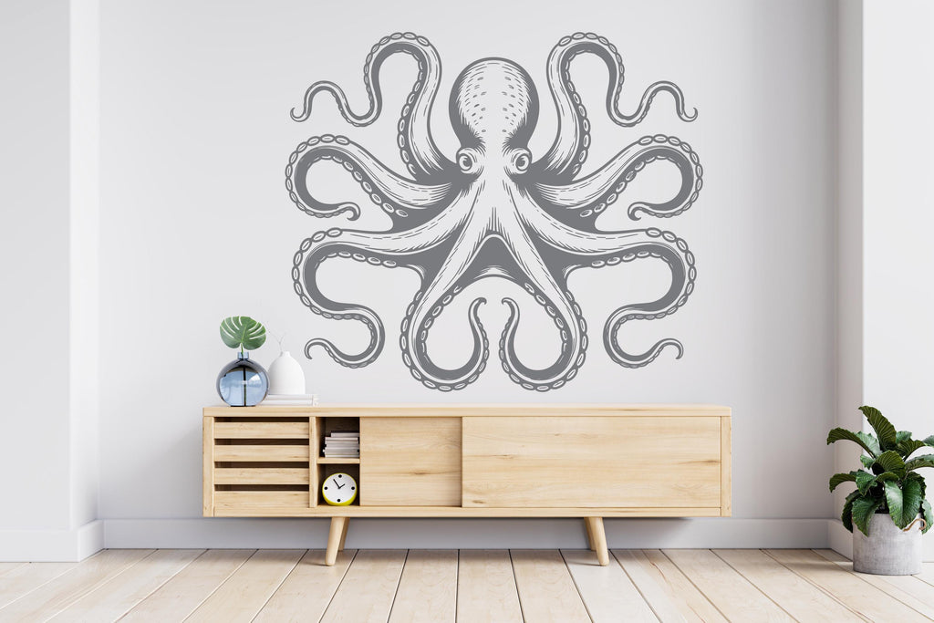 Octopus Car Decal: Vinyl Tentacle Art Stickers