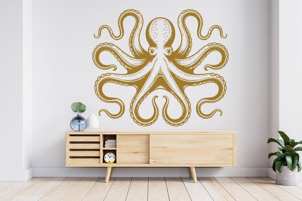Octopus Car Decal: Vinyl Tentacle Art Stickers