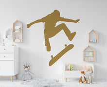 Load image into Gallery viewer, Wall Decal Skateboarder Skate Wall Art Stickers Skateboard Decals Skateboard Wall Stickers Kids Room Removable Home Decor Skate style 847RS