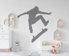Load image into Gallery viewer, Wall Decal Skateboarder Skate Wall Art Stickers Skateboard Decals Skateboard Wall Stickers Kids Room Removable Home Decor Skate style 847RS