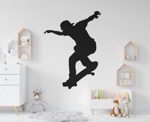 Load image into Gallery viewer, Wall Decal Skateboarder Skate Wall Art Stickers Skateboard Decals Skateboard Wall Stickers Kids Room Removable Home Decor Skate style 849RS