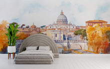 Load image into Gallery viewer, Venice Wall Mural 3D Wallpaper – Italian Cityscape Wall Decor With Gondolas And Bridge | Modern Bold Room Look | Stylish Travel Gift